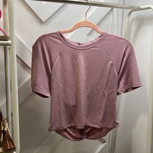 SHEIN Plus Twist Cutout Back Solid Top